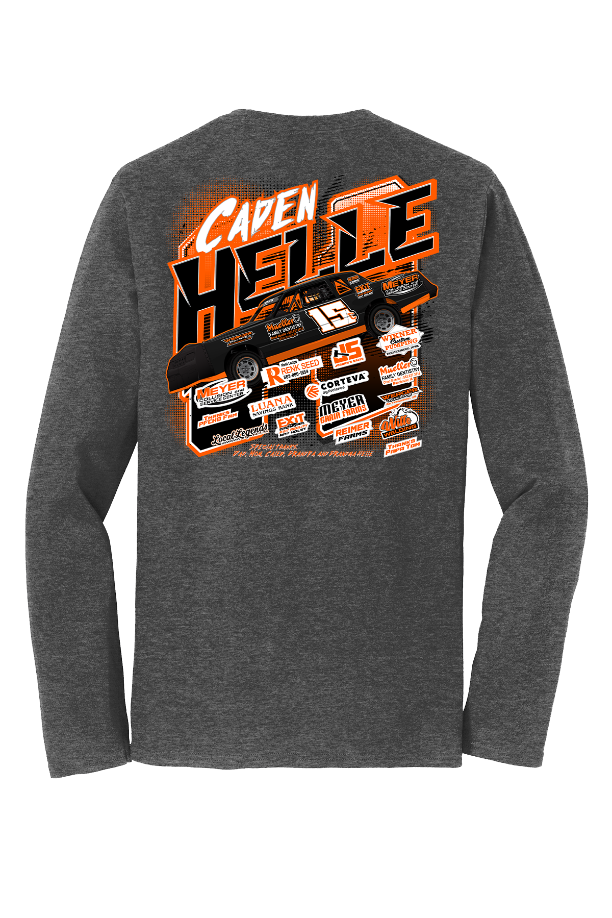 Caden Helle - 2025 Long Sleeve T-Shirt Closeout